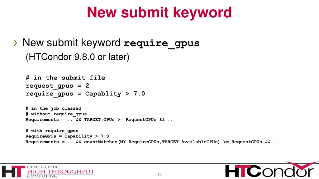 new submit keyword