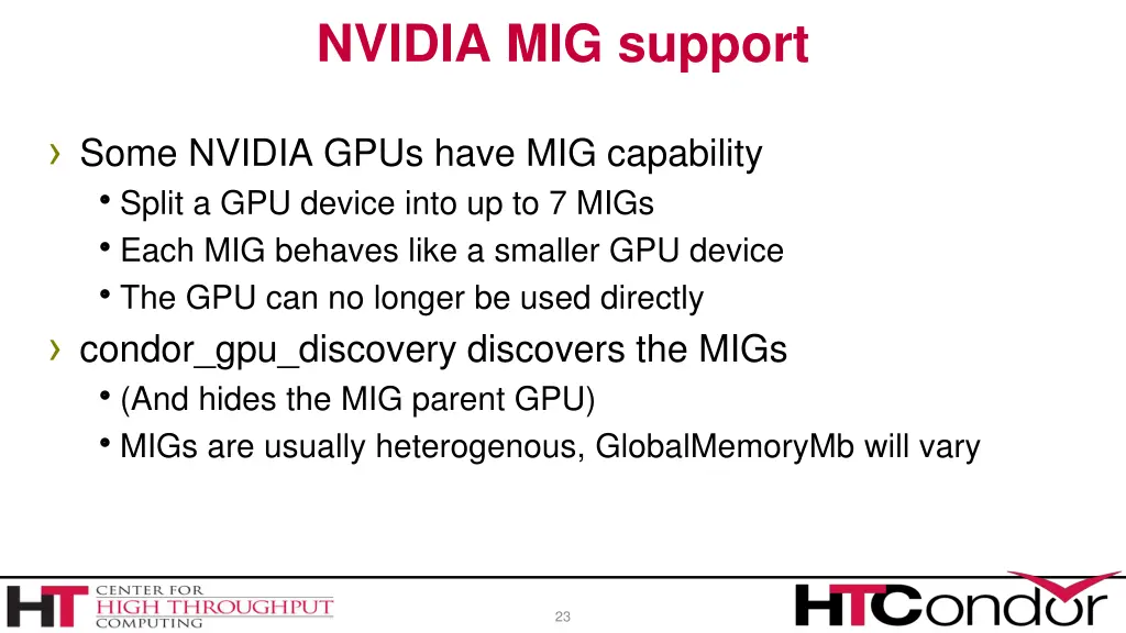 nvidia mig support