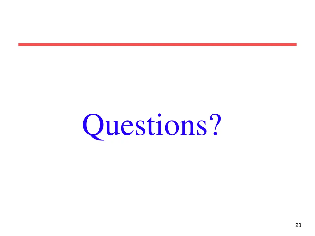 questions