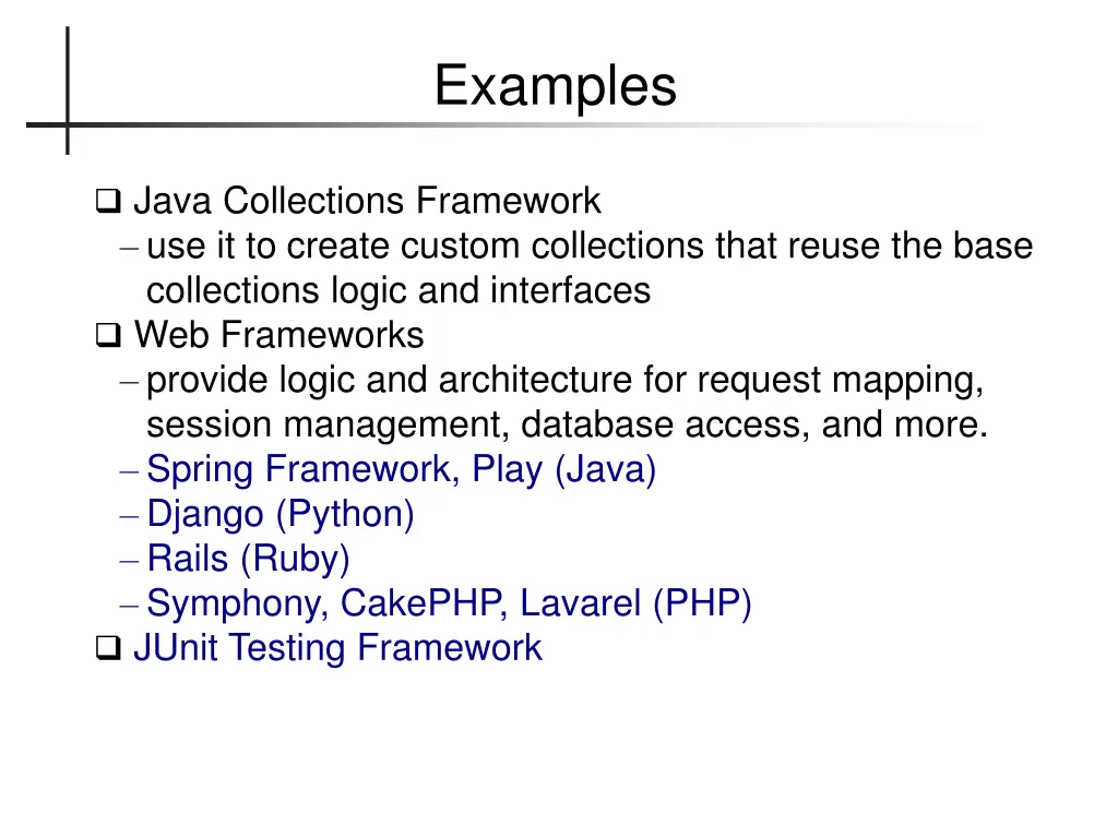 examples