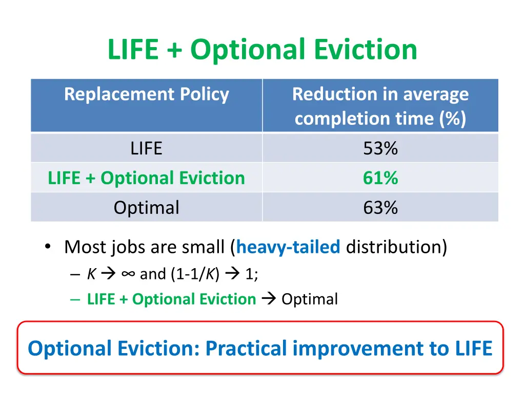 life optional eviction 1