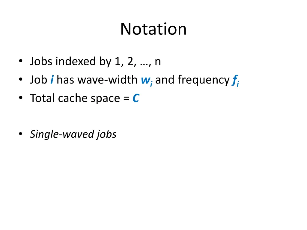 notation