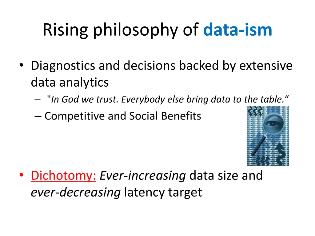 rising philosophy of data ism