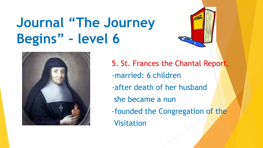 journal the journey begins level 6 1