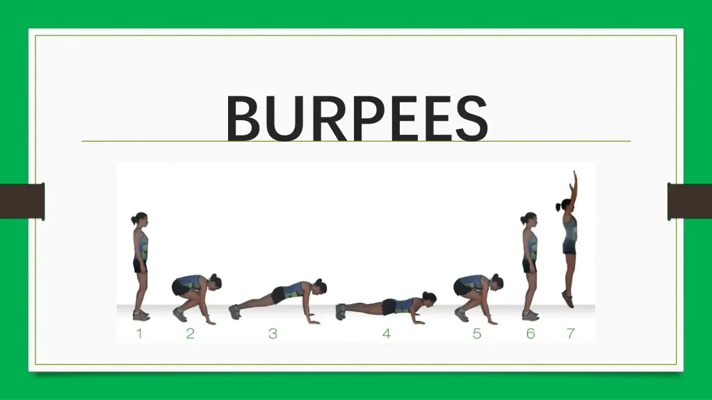 burpees