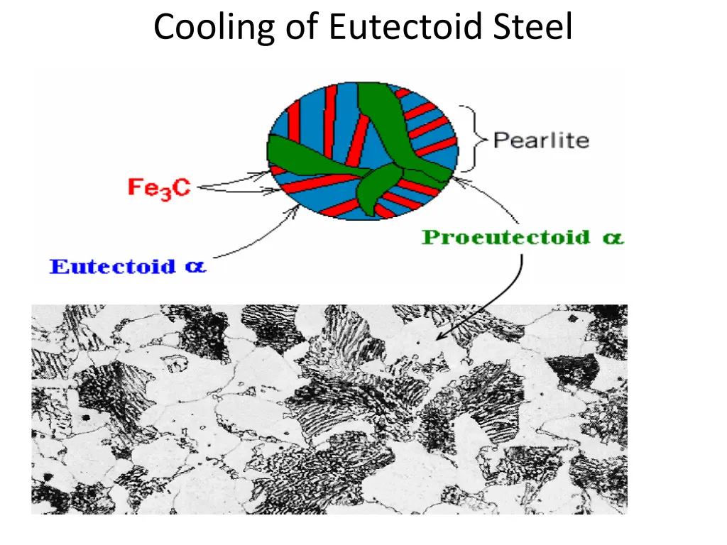 cooling of eutectoid steel 1
