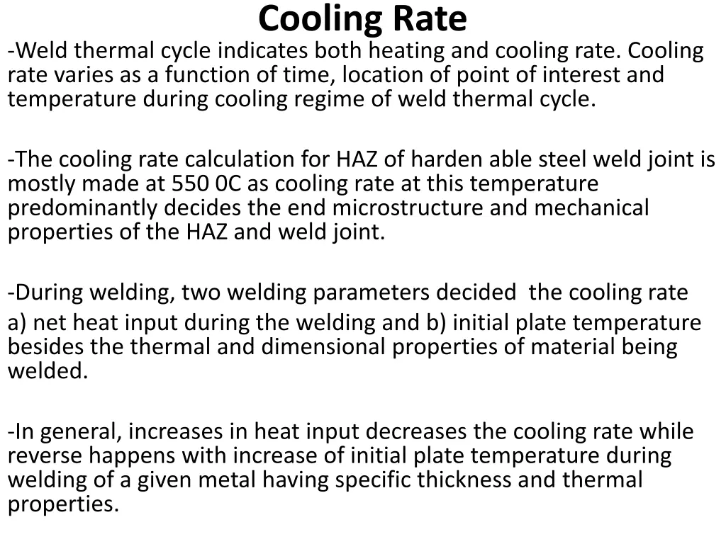 cooling rate 2