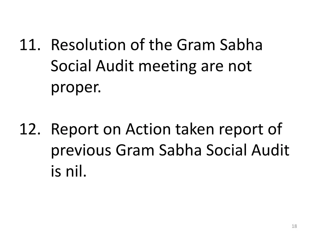11 resolution of the gram sabha social audit