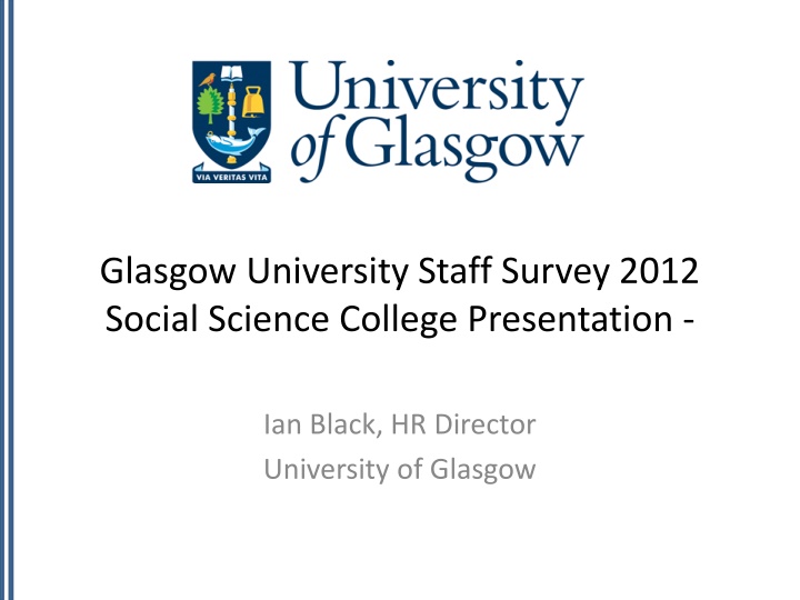 glasgow university staff survey 2012 social