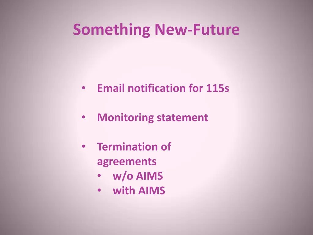 something new future