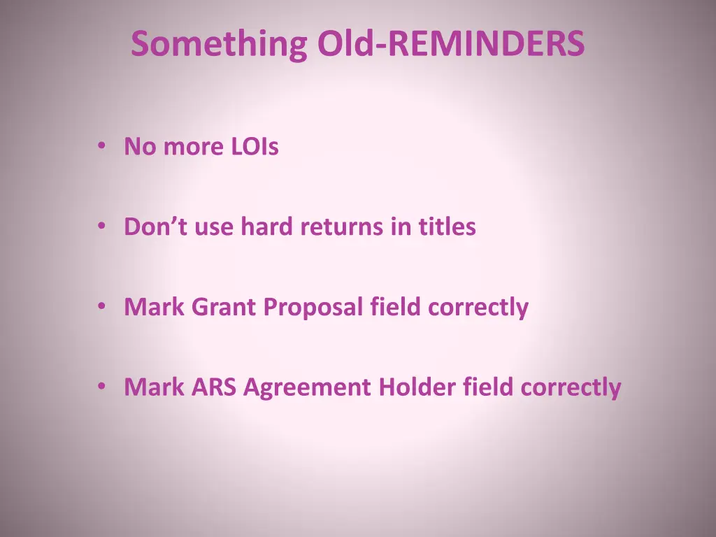 something old reminders 1
