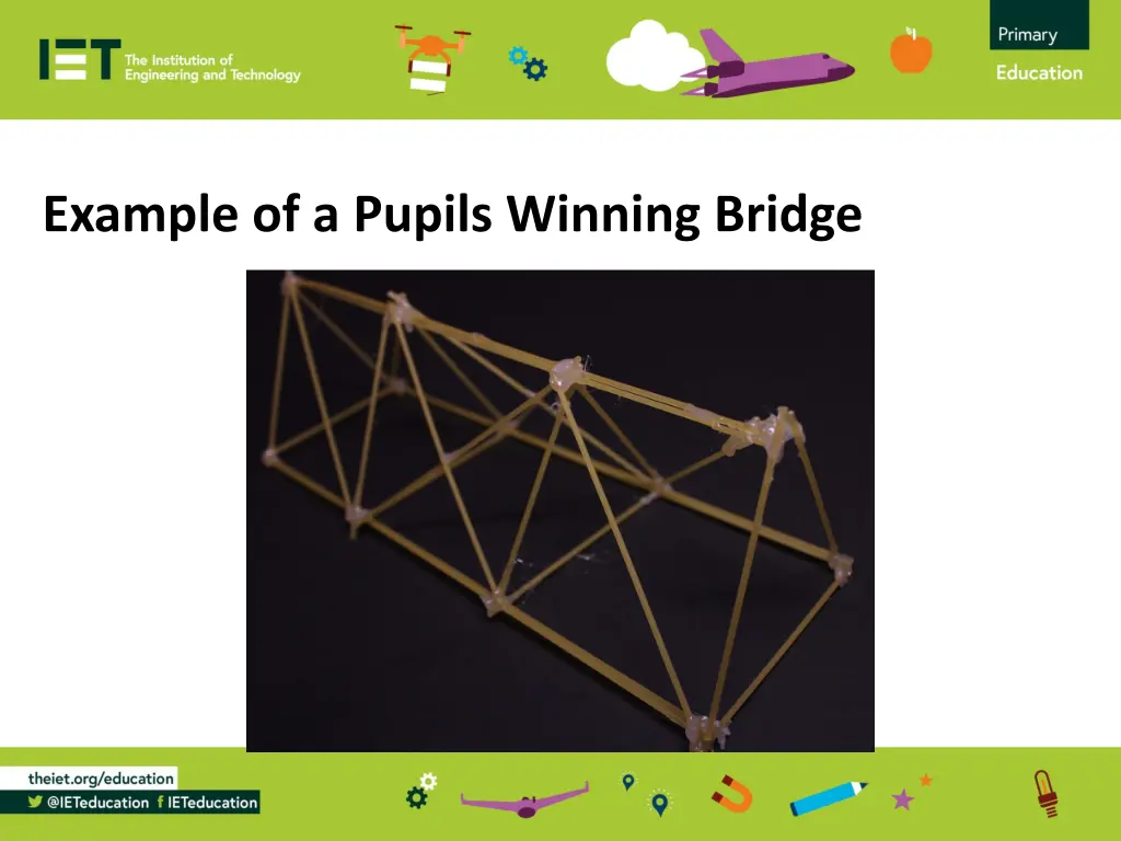 example of a pupils winning bridge