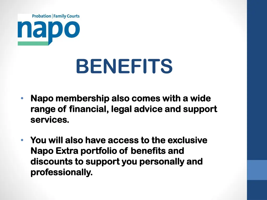 benefits