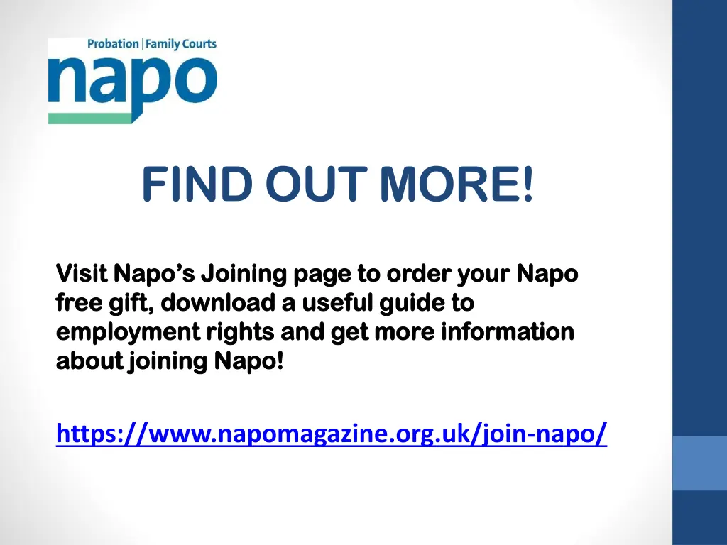 find out more