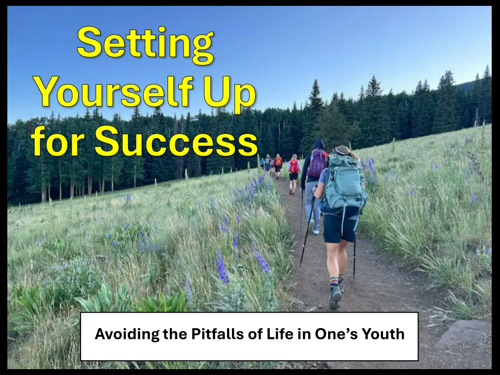 setting yourself up for success