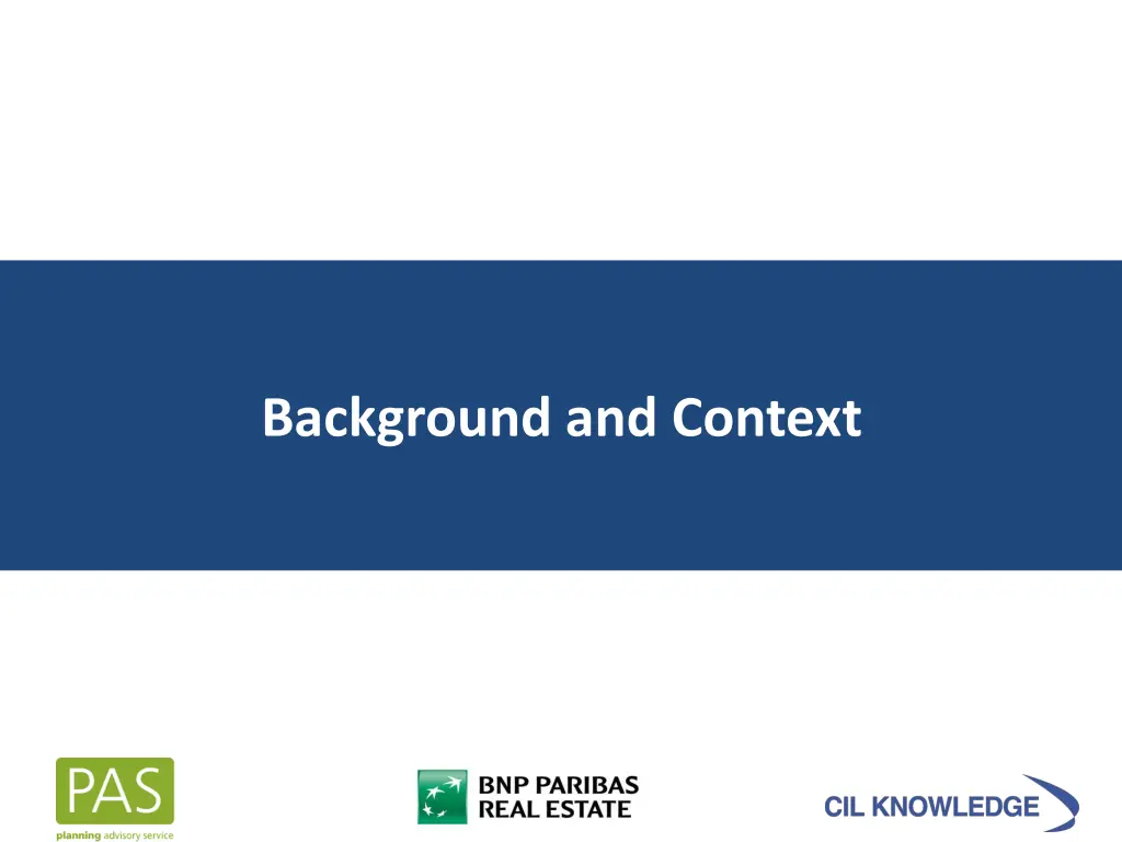 background and context