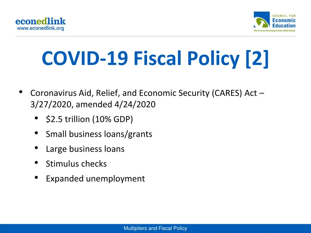 covid 19 fiscal policy 2