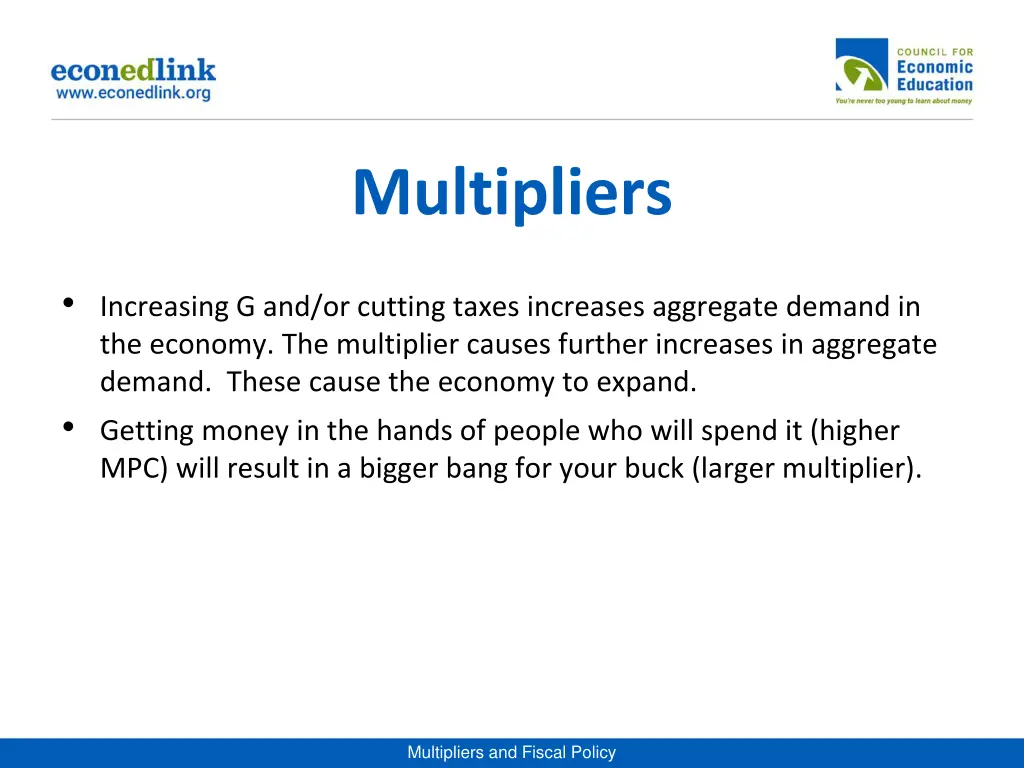 multipliers 1
