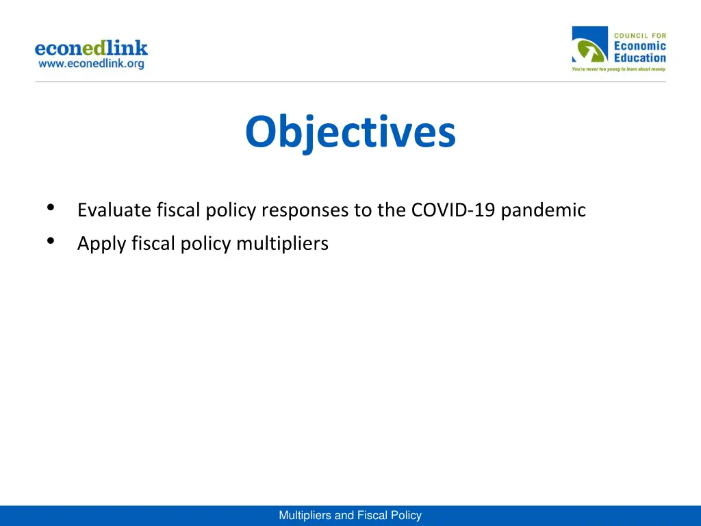 objectives