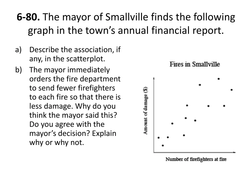 6 80 the mayor of smallville finds the following