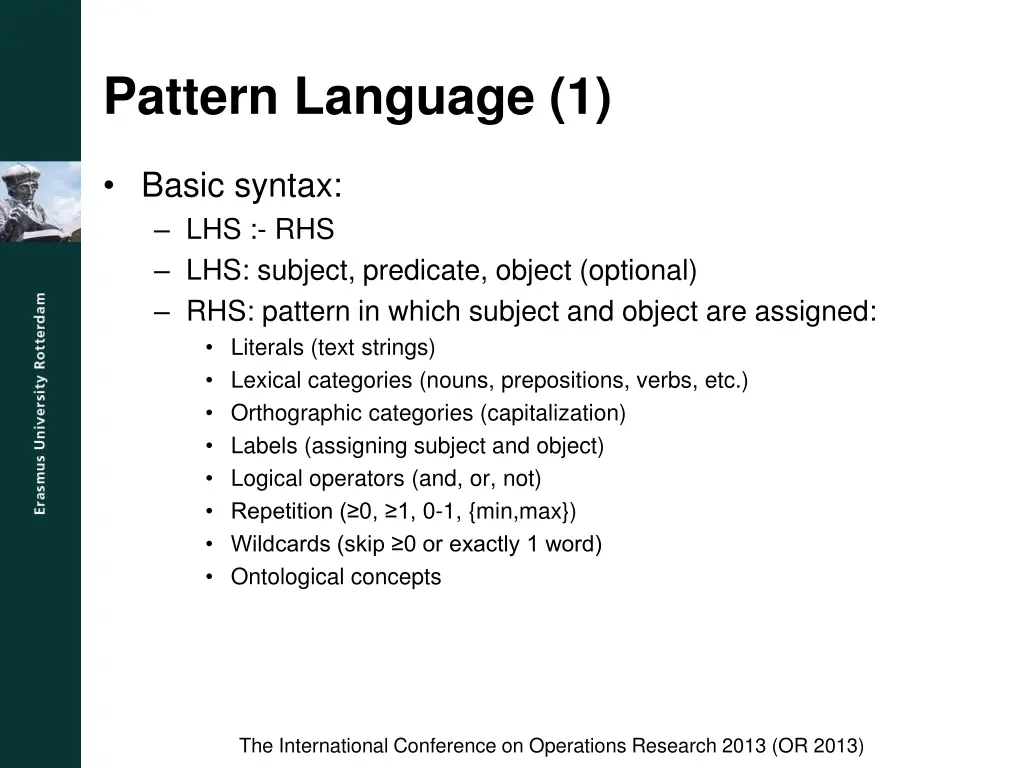 pattern language 1