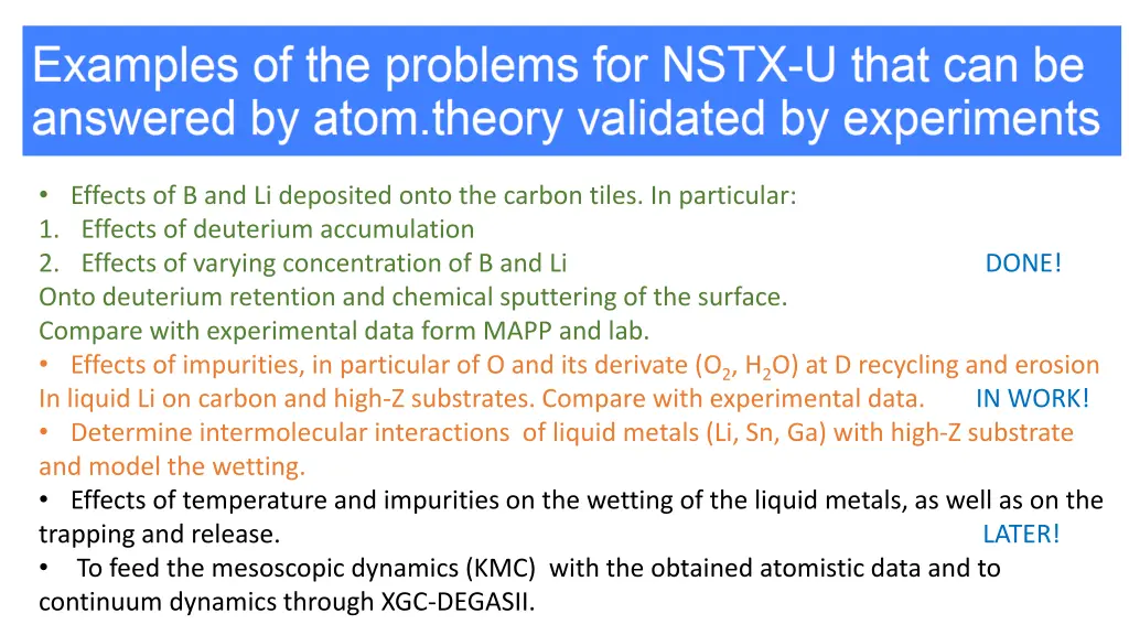 effects of b and li deposited onto the carbon