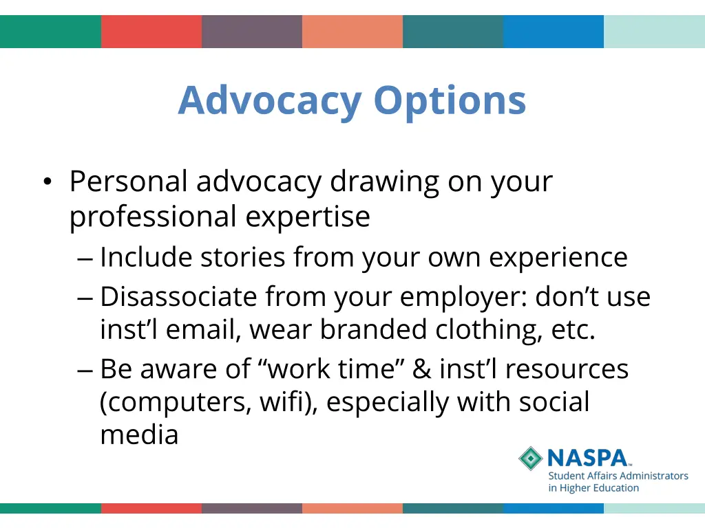 advocacy options 1