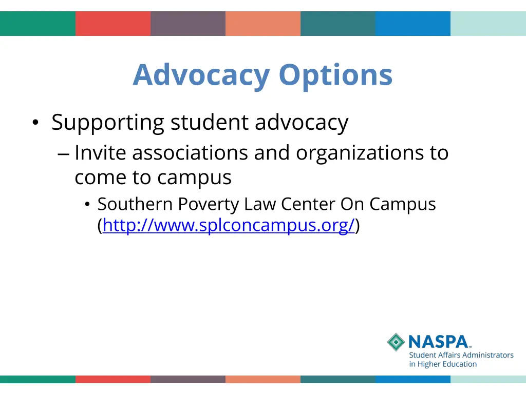 advocacy options 7
