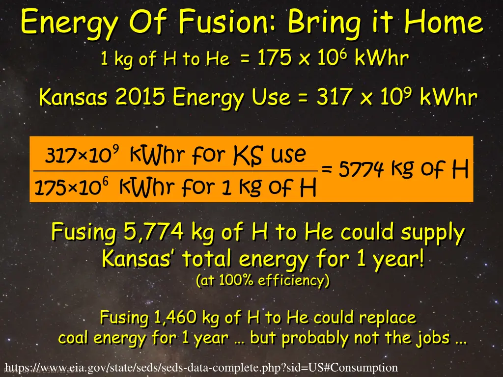 energy of fusion bring it home