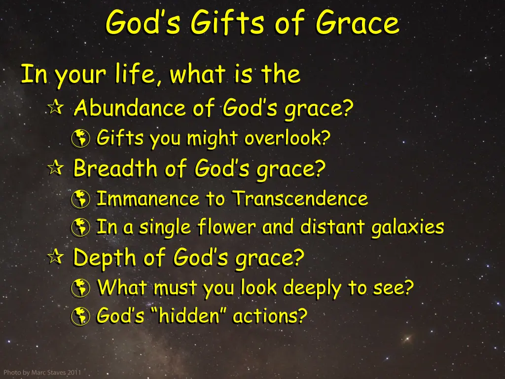 god s gifts of grace in your life what