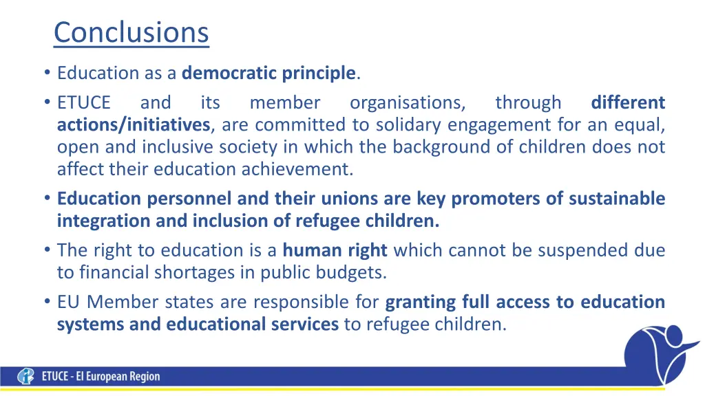 conclusions