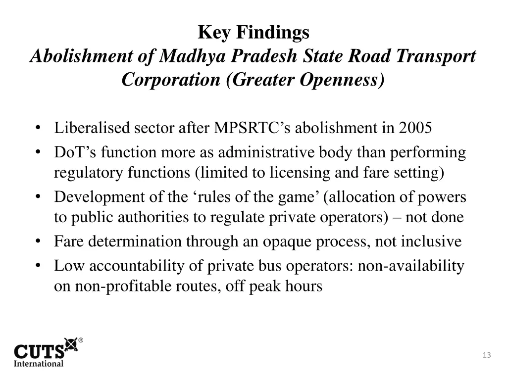 key findings 1