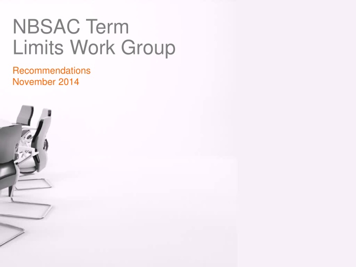 nbsac term limits work group