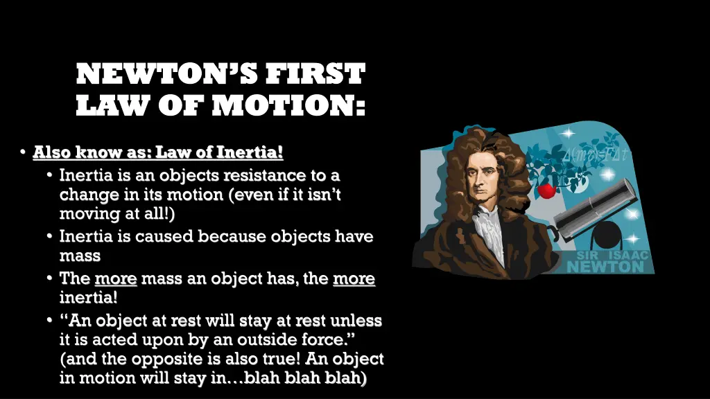 newton s first newton s first law of motion