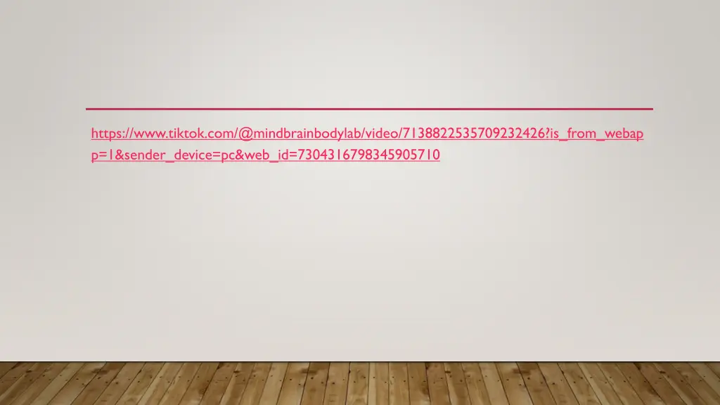 https www tiktok com @mindbrainbodylab video