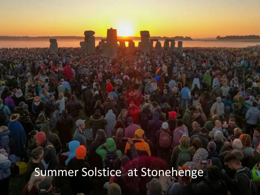 summer solstice at stonehenge