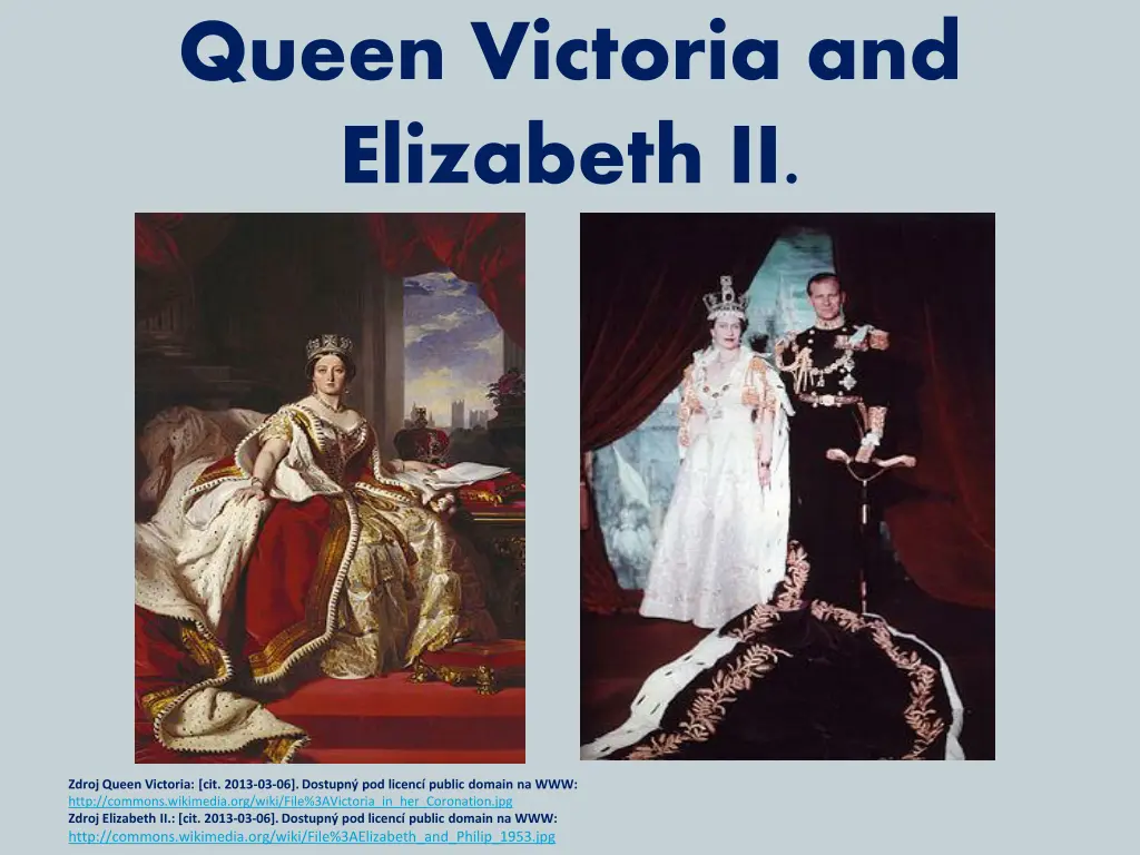 queen victoria and elizabeth ii