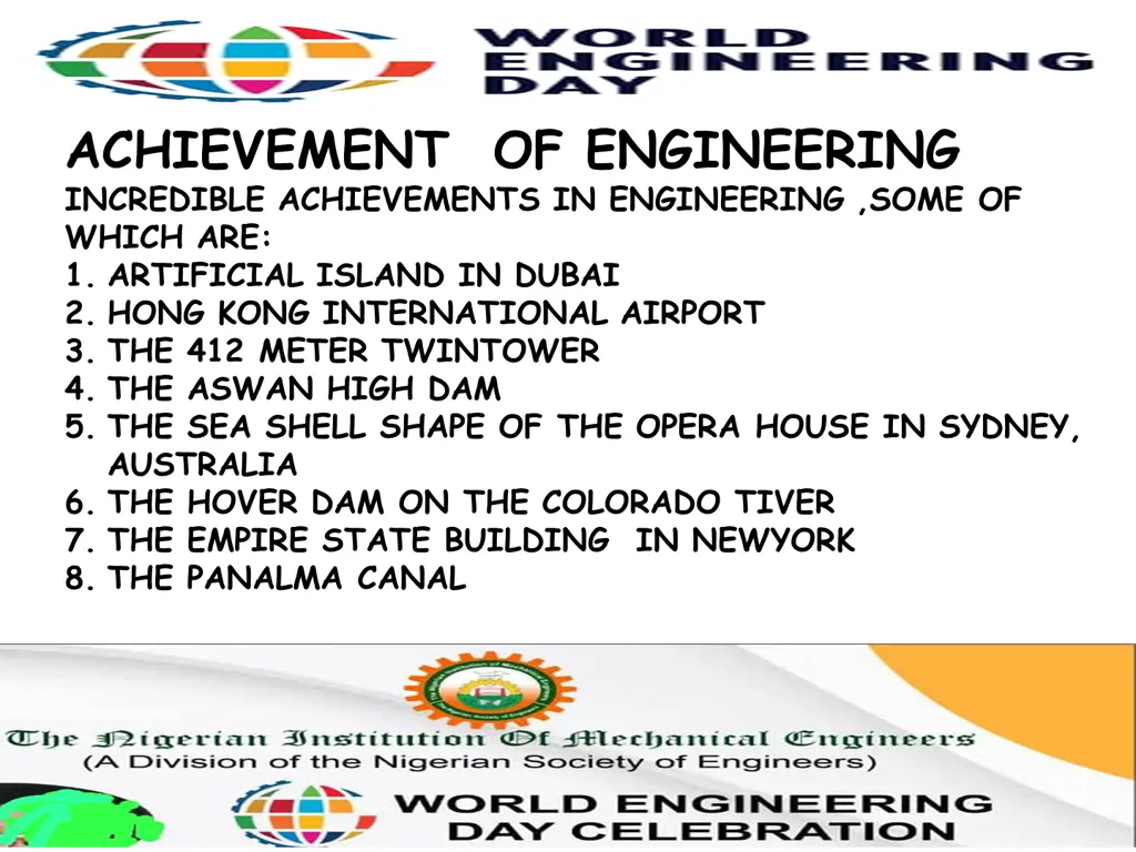 achievement of engineering incredible