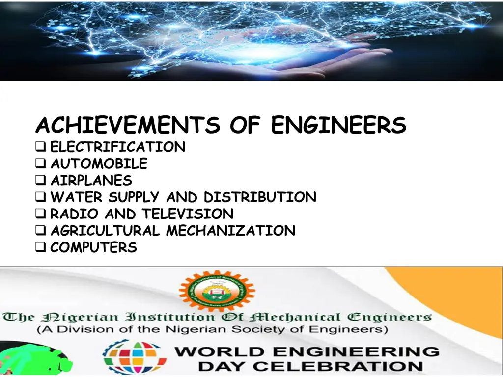 achievements of engineers electrification