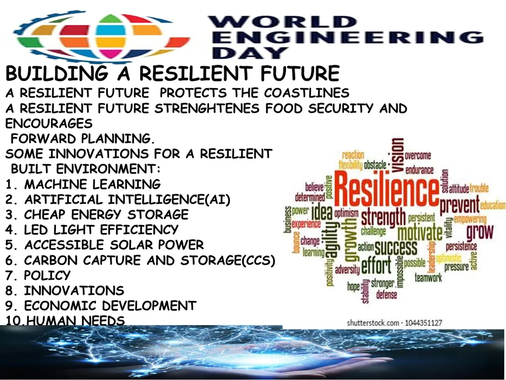 building a resilient future a resilient future