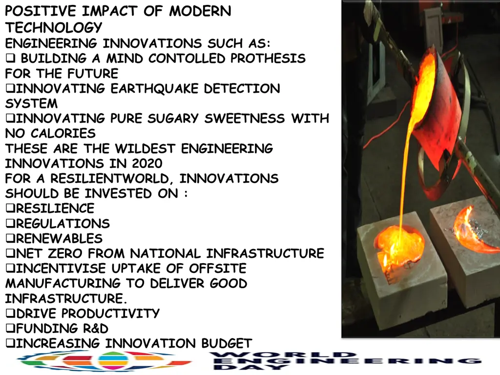 positive impact of modern technology engineering