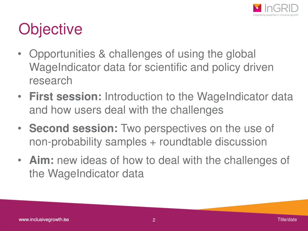 objective
