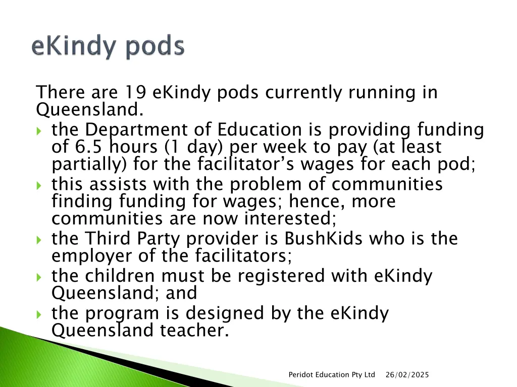 there are 19 ekindy pods currently running