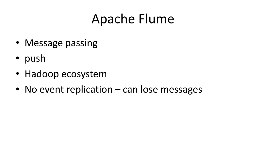 apache flume