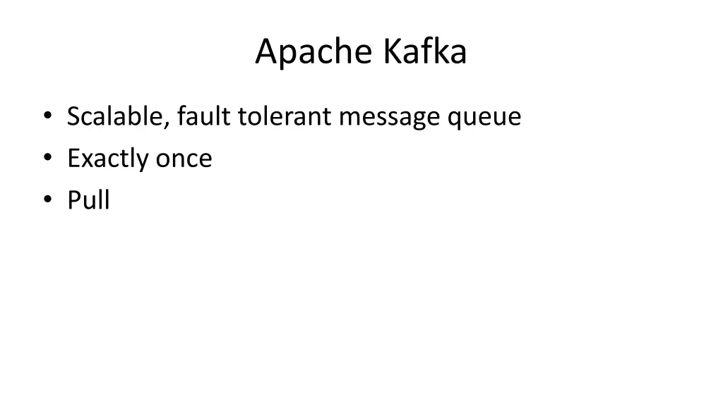 apache kafka
