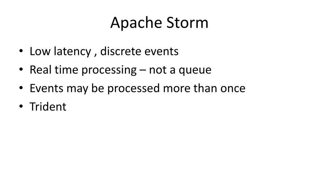 apache storm