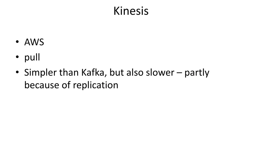 kinesis