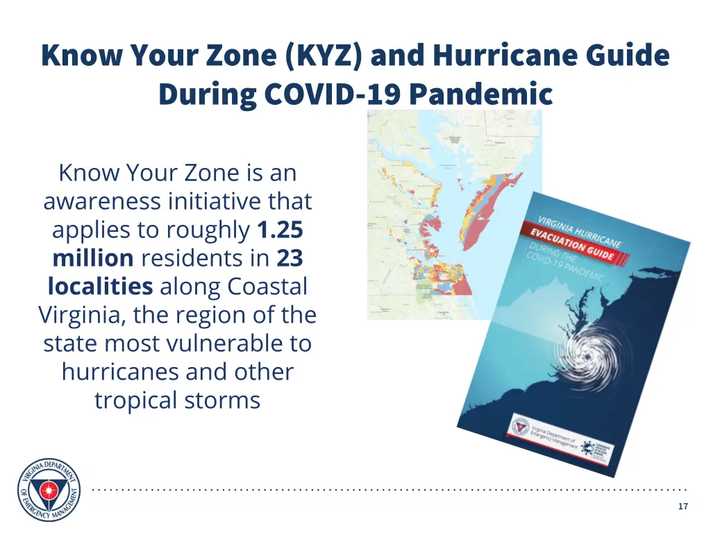 know your zone kyz and hurricane guide during