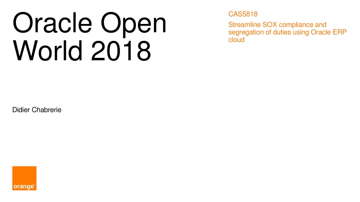 oracle open world 2018
