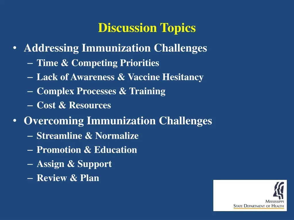 discussion topics